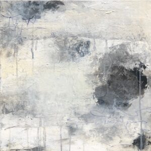 grey drip abstract