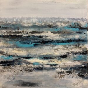 seascapes abstract acrylic