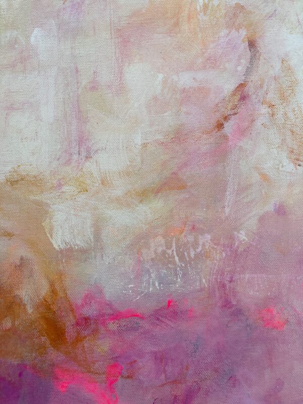 abstract acrylic pinks