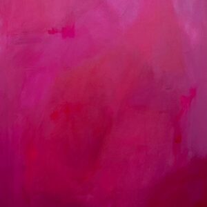 fuscia pink abstract acrylic painting